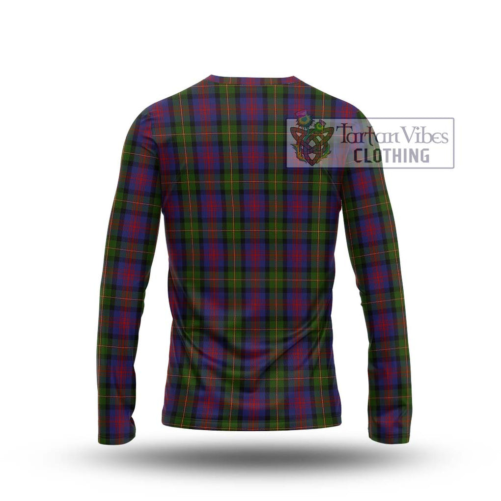 MacLennan (McLennan) Tartan Long Sleeve T-Shirt with Family Crest DNA In Me Style - Tartanvibesclothing Shop