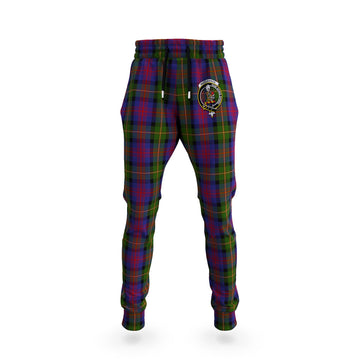 MacLennan (McLennan) Tartan Joggers Pants with Family Crest