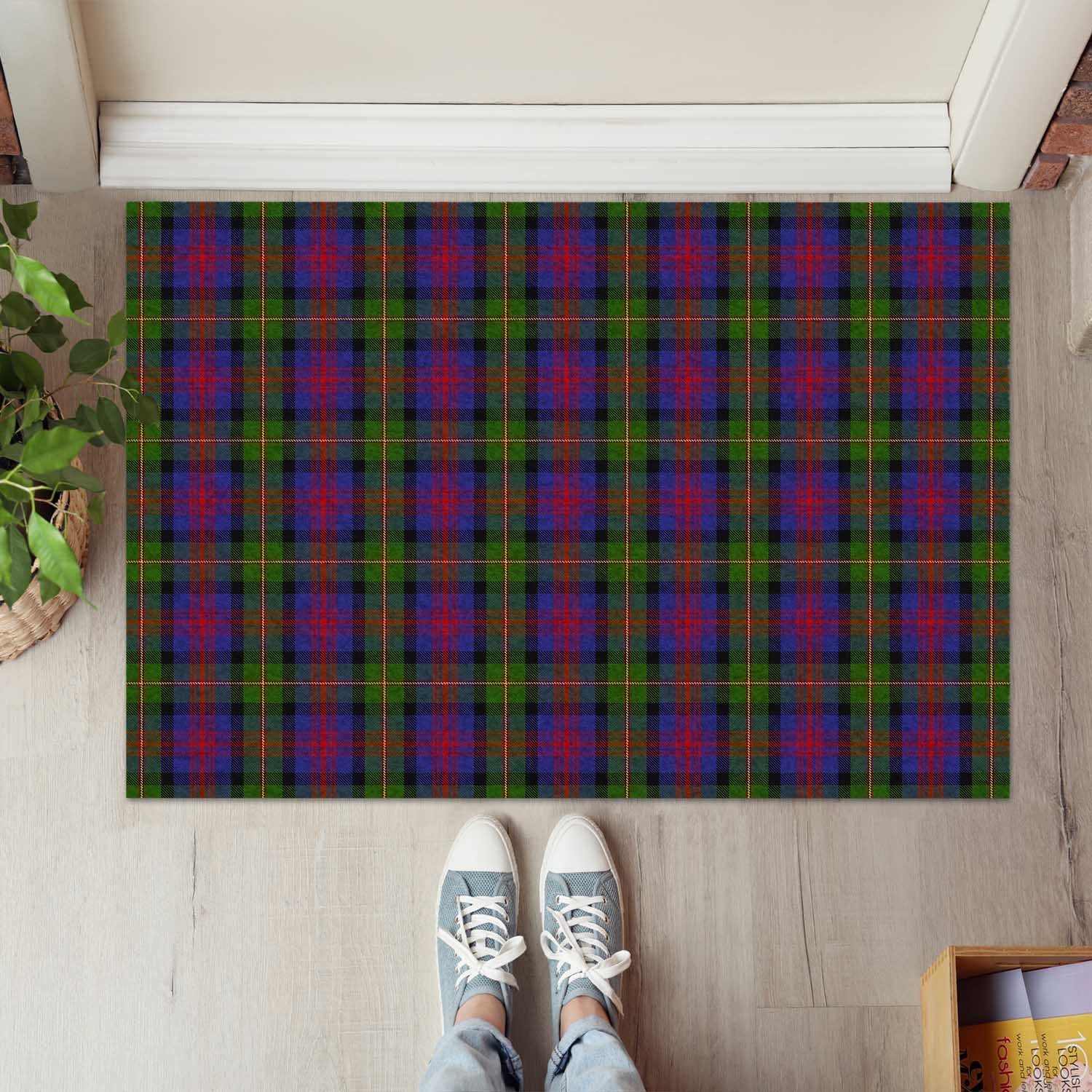 MacLennan (McLennan) Tartan Rubber Doormat - Tartan Vibes Clothing