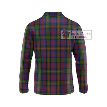 MacLennan (McLennan) Tartan Long Sleeve Polo Shirt with Family Crest DNA In Me Style