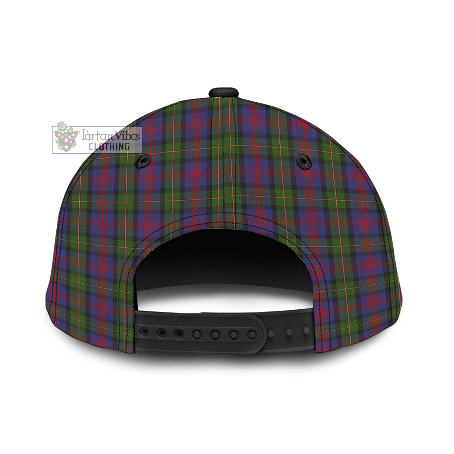 Tartan Vibes Clothing MacLennan Tartan Classic Cap with Family Crest In Me Style