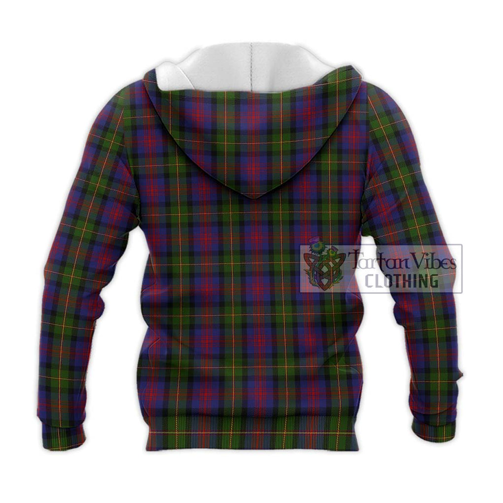 MacLennan (McLennan) Tartan Knitted Hoodie with Family Crest DNA In Me Style - Tartanvibesclothing Shop