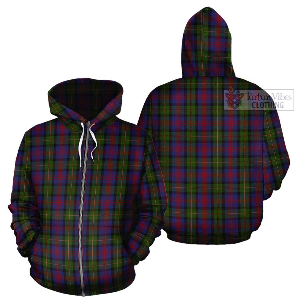 MacLennan (McLennan) Tartan Cotton Hoodie Zip Hoodie - Tartan Vibes Clothing