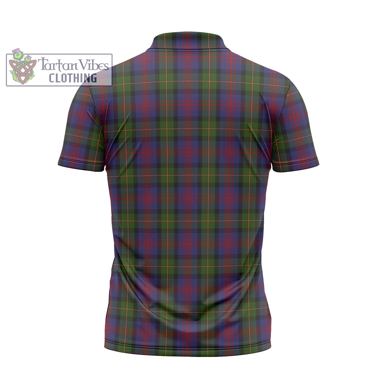 Tartan Vibes Clothing MacLennan Tartan Zipper Polo Shirt