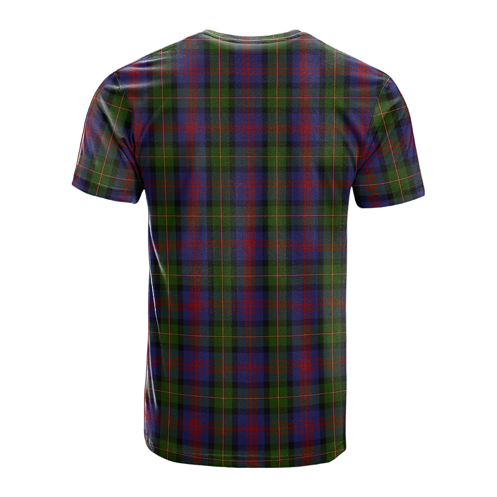 MacLennan (McLennan) Tartan T-Shirt with Family Crest - Tartan Vibes Clothing