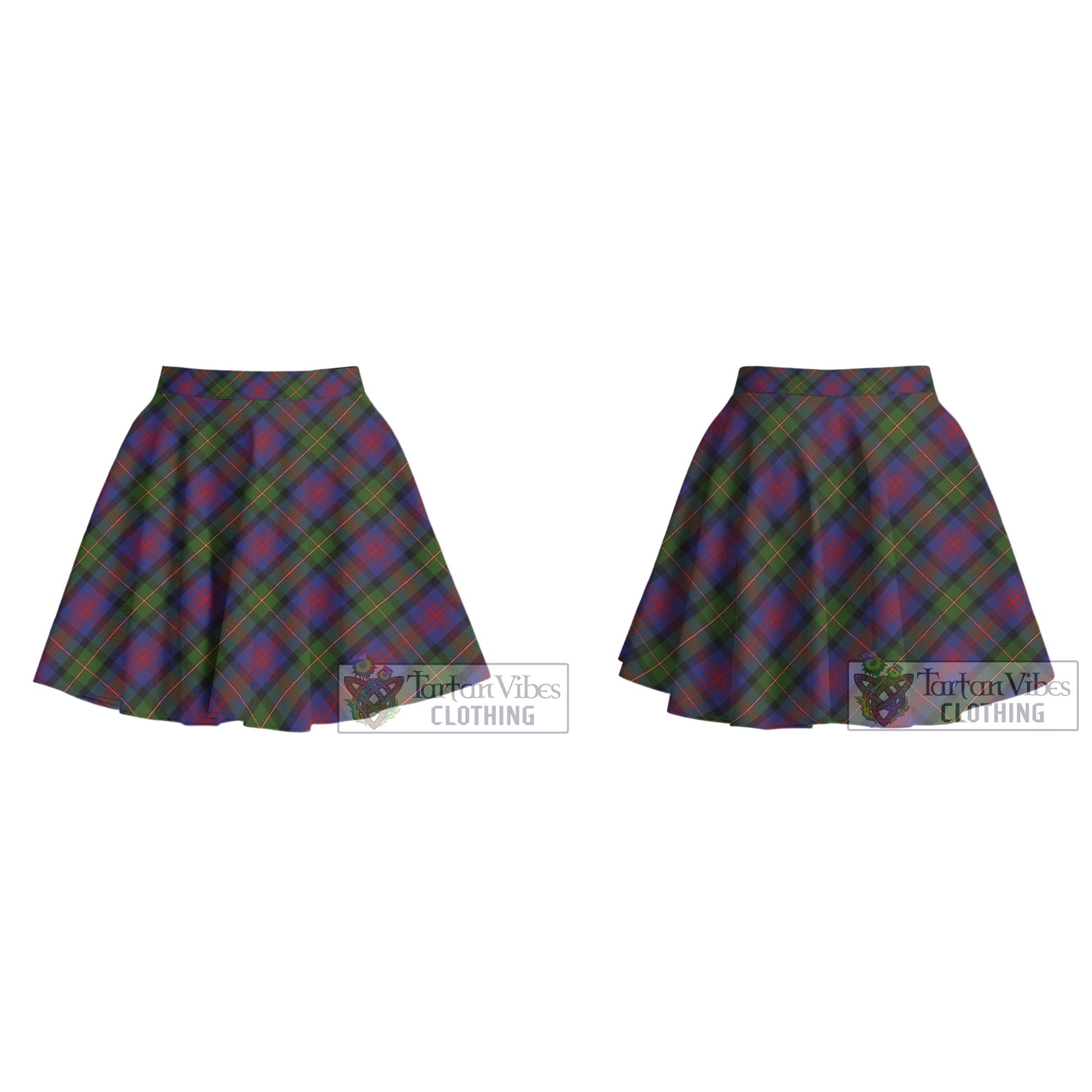 Tartan Vibes Clothing MacLennan Tartan Women's Plated Mini Skirt