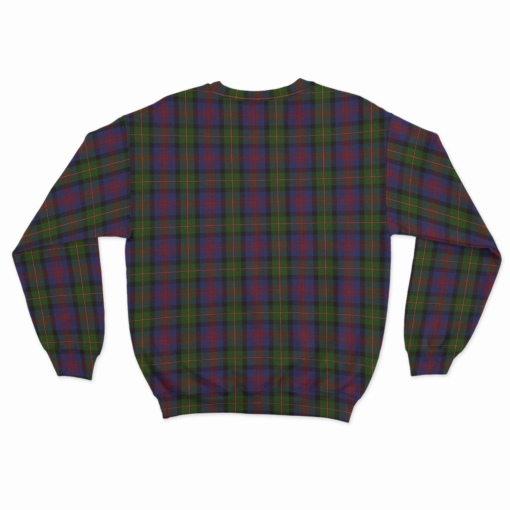 MacLennan (McLennan) Tartan Sweatshirt with Family Crest - Tartan Vibes Clothing