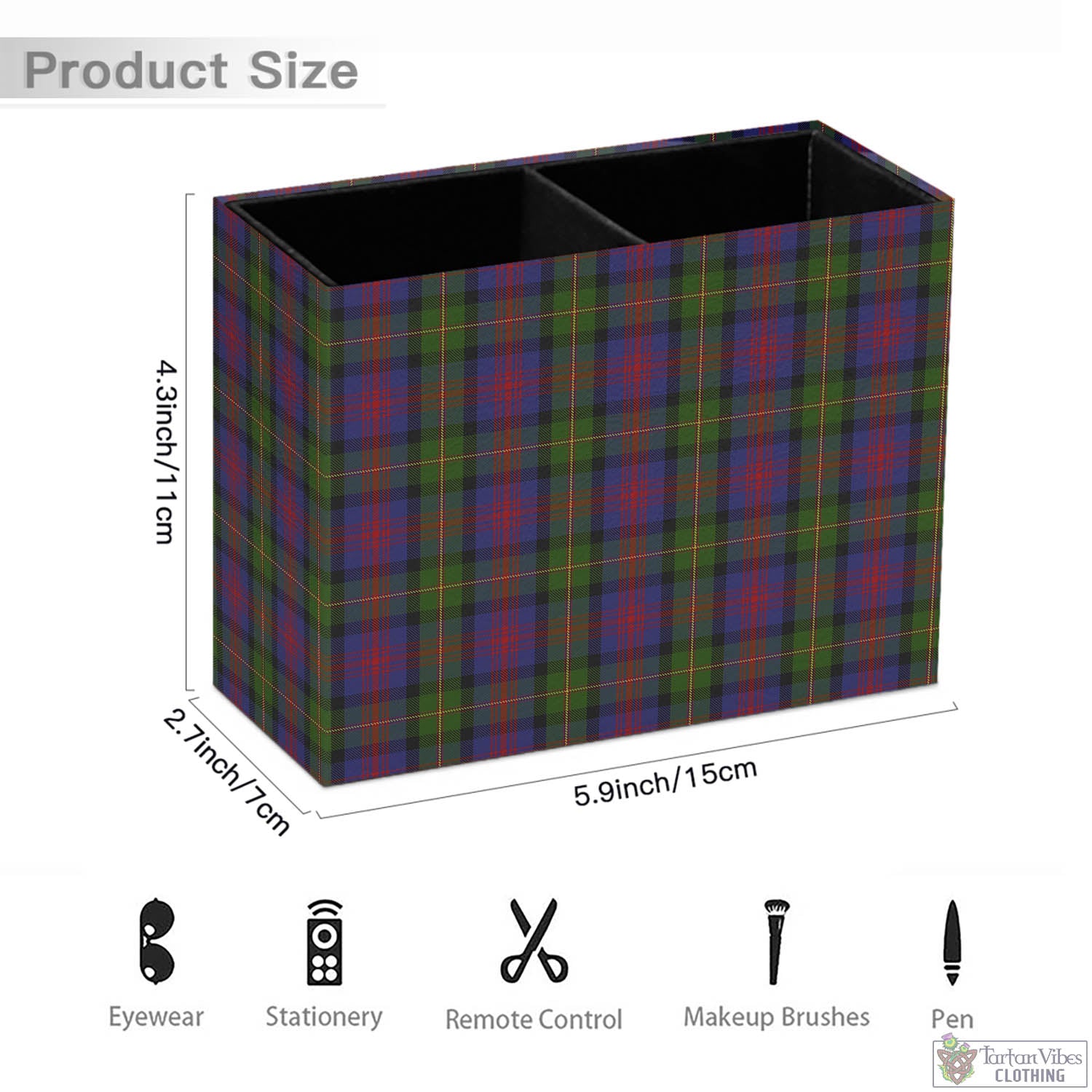 Tartan Vibes Clothing MacLennan Tartan Pen Holder