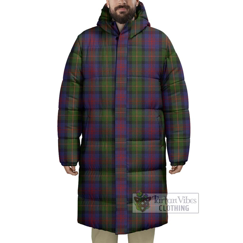 Tartan Vibes Clothing MacLennan (McLennan) Tartan Long Down Jacket