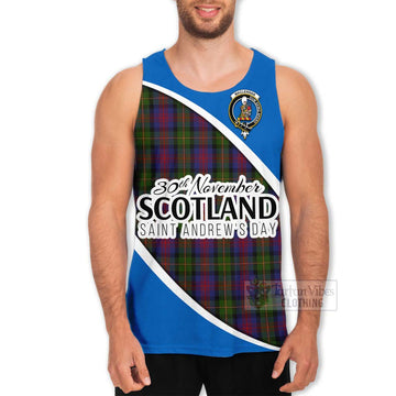 MacLennan (McLennan) Family Crest Tartan Men's Tank Top Celebrate Saint Andrew's Day in Style