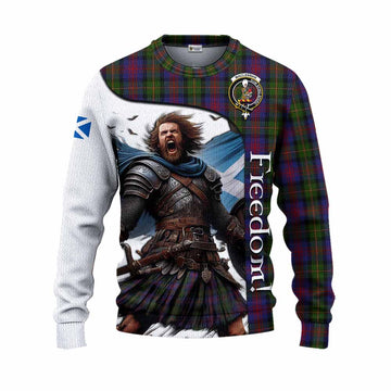 MacLennan (McLennan) Crest Tartan Knitted Sweater Inspired by the Freedom of Scottish Warrior