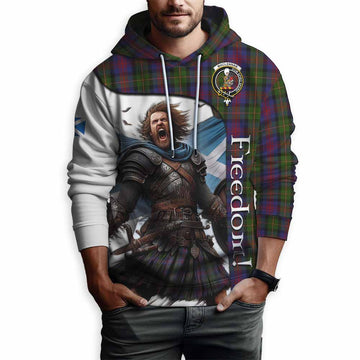 MacLennan (McLennan) Crest Tartan Hoodie Inspired by the Freedom of Scottish Warrior