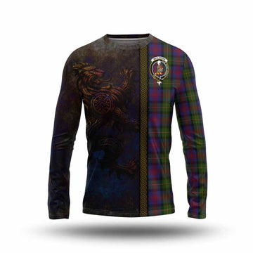 MacLennan (McLennan) Tartan Family Crest Long Sleeve T-Shirt Alba Gu Brath Be Brave Lion Ancient Style Unisex - Tartan Vibes Clothing