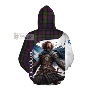 MacLennan (McLennan) Crest Tartan Cotton Hoodie Inspired by the Freedom of Scottish Warrior