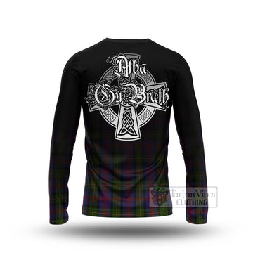 MacLennan (McLennan) Tartan Long Sleeve T-Shirt Featuring Alba Gu Brath Family Crest Celtic Inspired