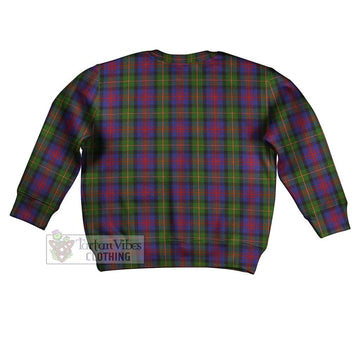 MacLennan (McLennan) Tartan Kid Ugly Sweater with Family Crest