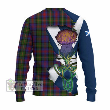 MacLennan (McLennan) Tartan Family Crest Knitted Sweater Scottish Thistle Celtic Inspired - Tartan Vibes Clothing