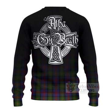 MacLennan (McLennan) Tartan Ugly Sweater Featuring Alba Gu Brath Family Crest Celtic Inspired