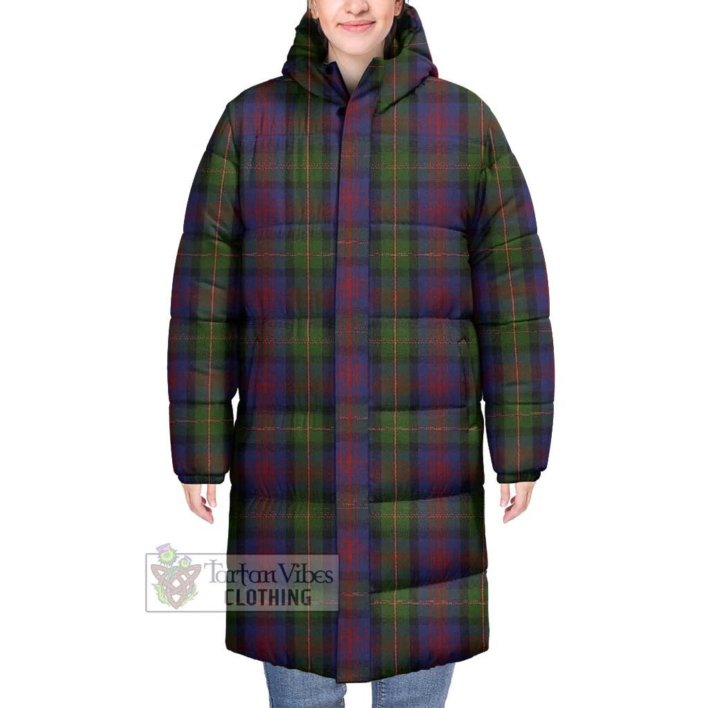 Tartan Vibes Clothing MacLennan (McLennan) Tartan Long Down Jacket