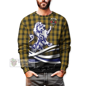 MacLeod Tartan Sweatshirt with Alba Gu Brath Regal Lion Emblem