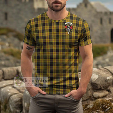 MacLeod Tartan Cotton T-Shirt with Family Crest