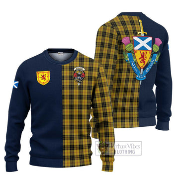 MacLeod Tartan Ugly Sweater with Scottish Lion Royal Arm Half Style