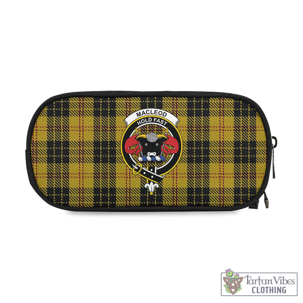 Tartan Vibes Clothing MacLeod Tartan Pen and Pencil Case with Family Crest