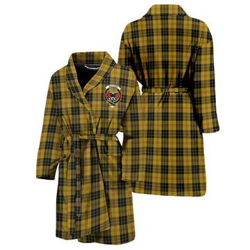 MacLeod Tartan Bathrobe with Family Crest