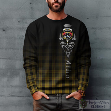 MacLeod Tartan Sweatshirt Featuring Alba Gu Brath Family Crest Celtic Inspired