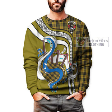 MacLeod Tartan Sweatshirt with Epic Bagpipe Style