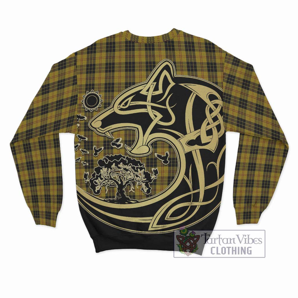 MacLeod Tartan Sweatshirt with Family Crest Celtic Wolf Style - Tartan Vibes Clothing