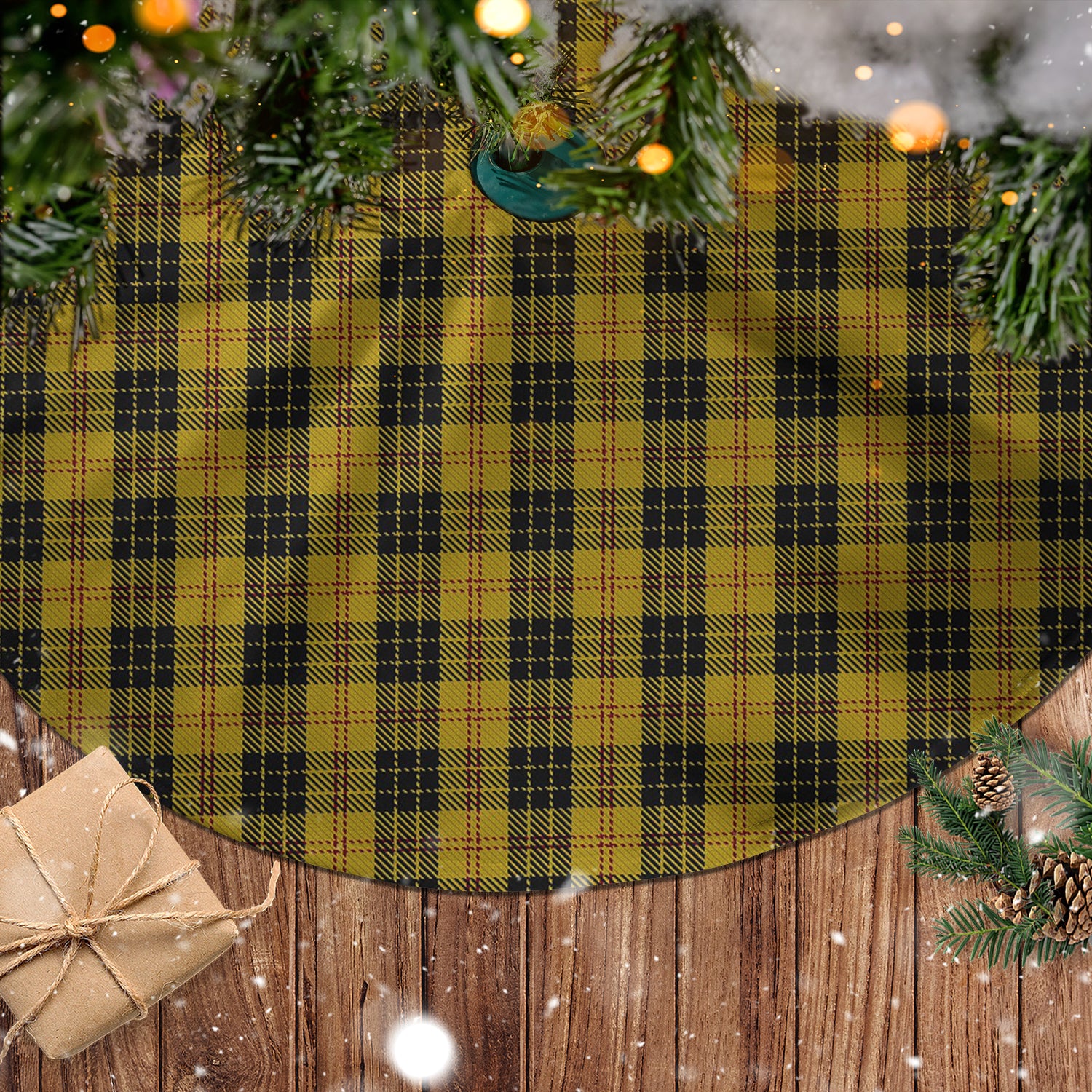 MacLeod Tartan Christmas Tree Skirt - Tartanvibesclothing