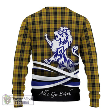 MacLeod Tartan Ugly Sweater with Alba Gu Brath Regal Lion Emblem