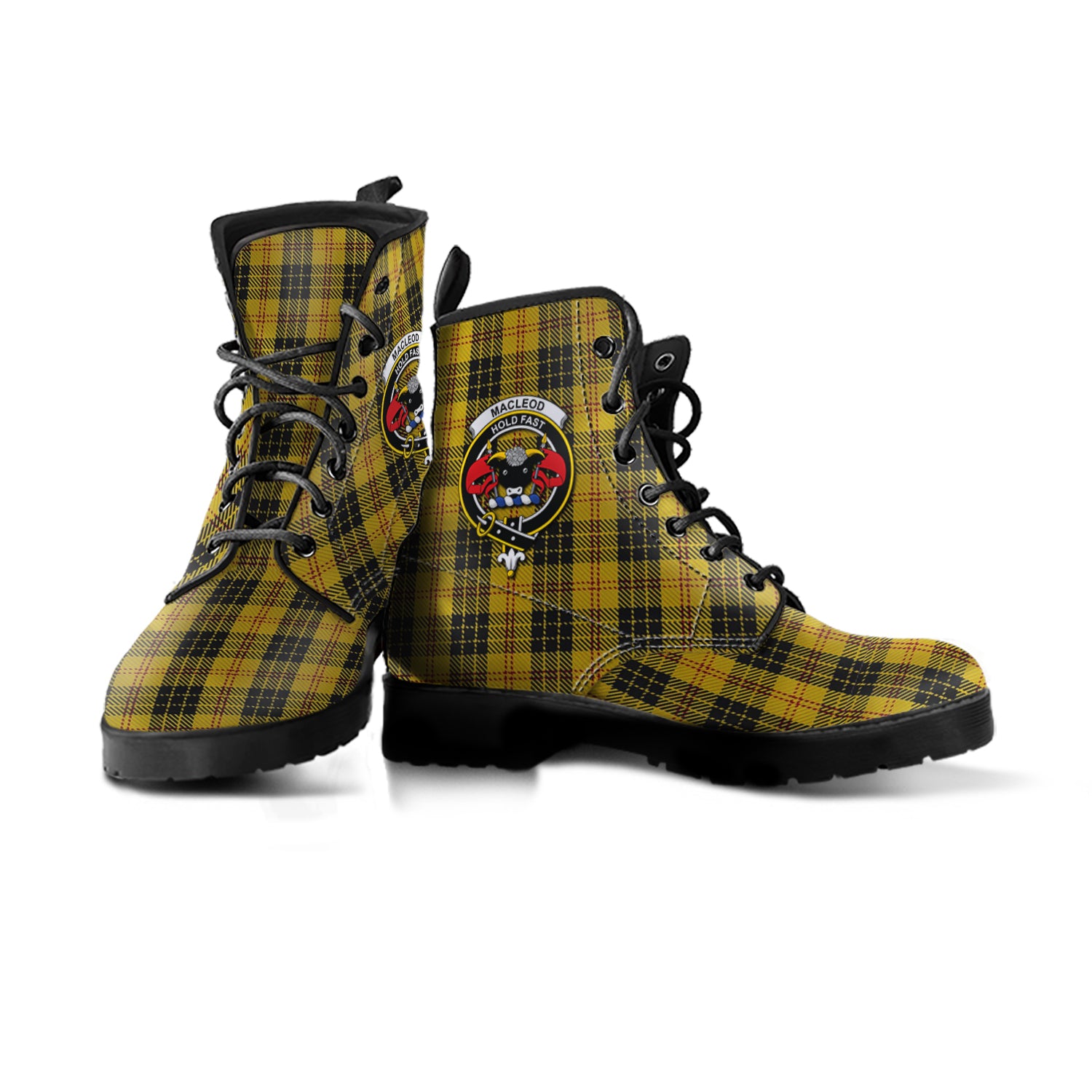 macleod-tartan-leather-boots-with-family-crest