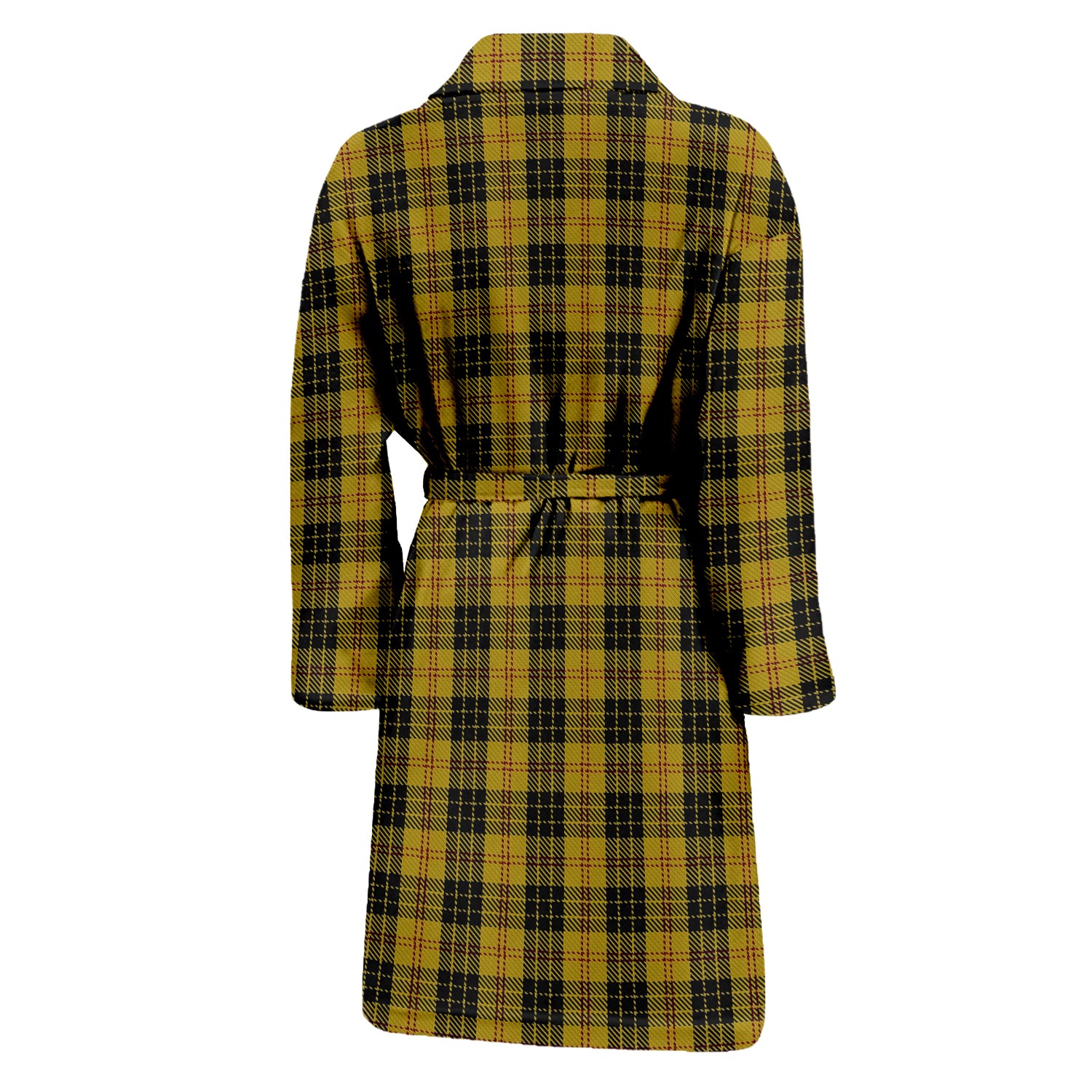 MacLeod Tartan Bathrobe with Family Crest - Tartan Vibes Clothing