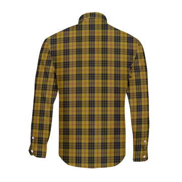 MacLeod Tartan Long Sleeve Button Up Shirt with Family Crest