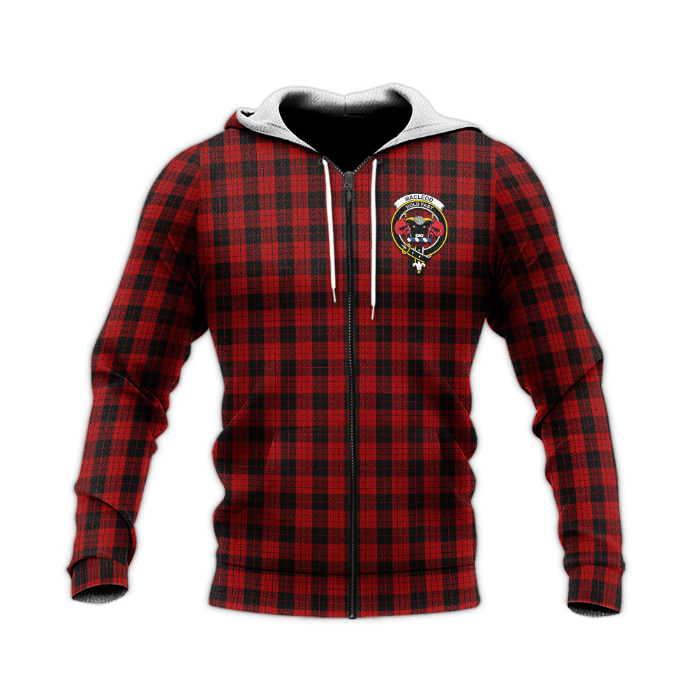 macleod-black-and-red-tartan-knitted-hoodie-with-family-crest