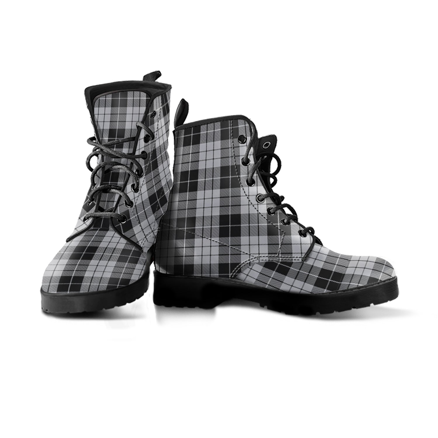 macleod-black-and-white-tartan-leather-boots