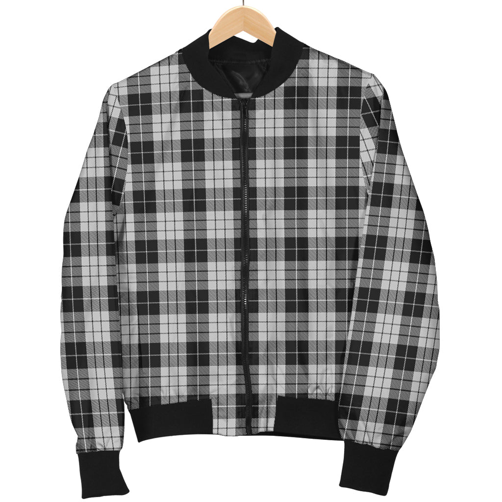 macleod-black-and-white-tartan-bomber-jacket