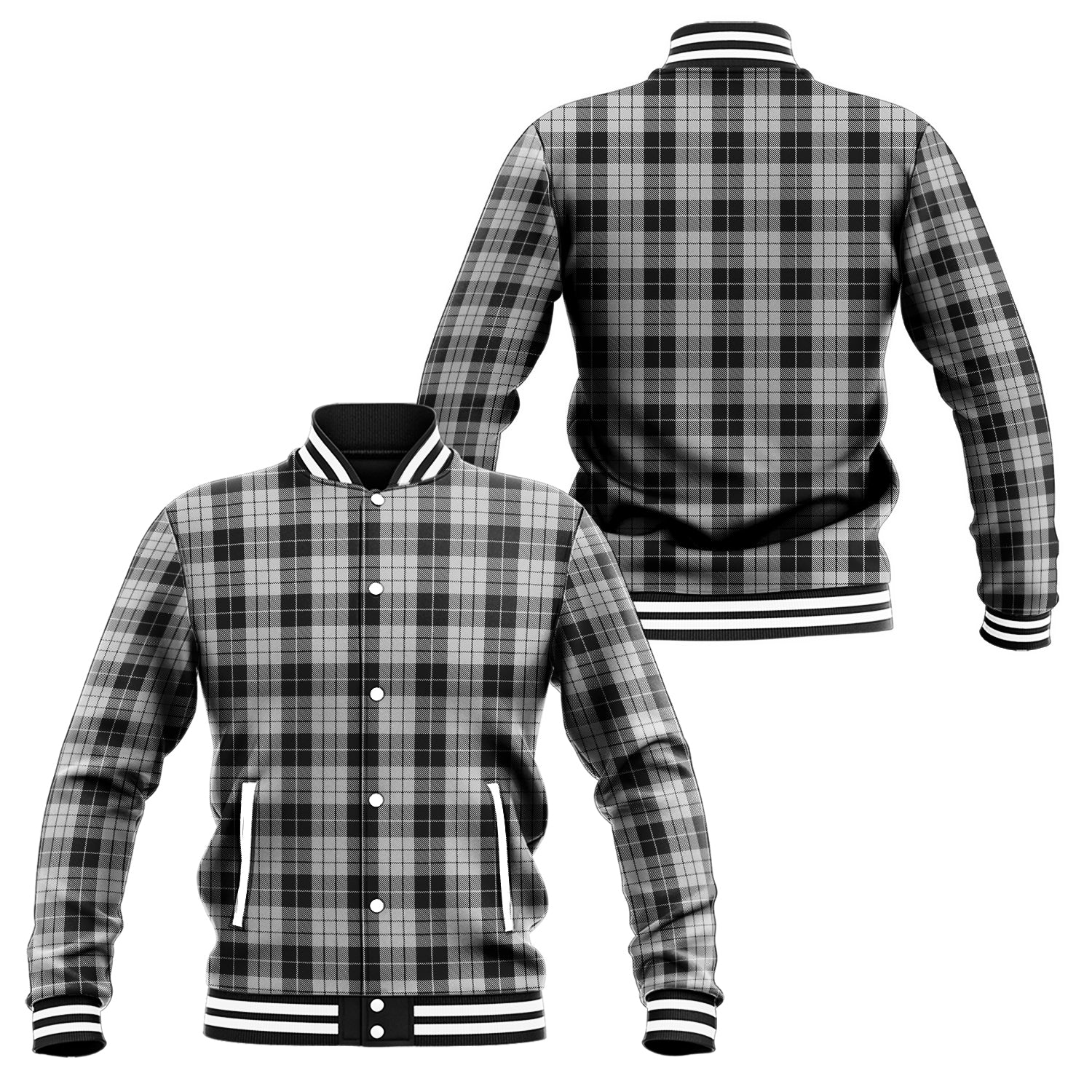 macleod-black-and-white-tartan-baseball-jacket