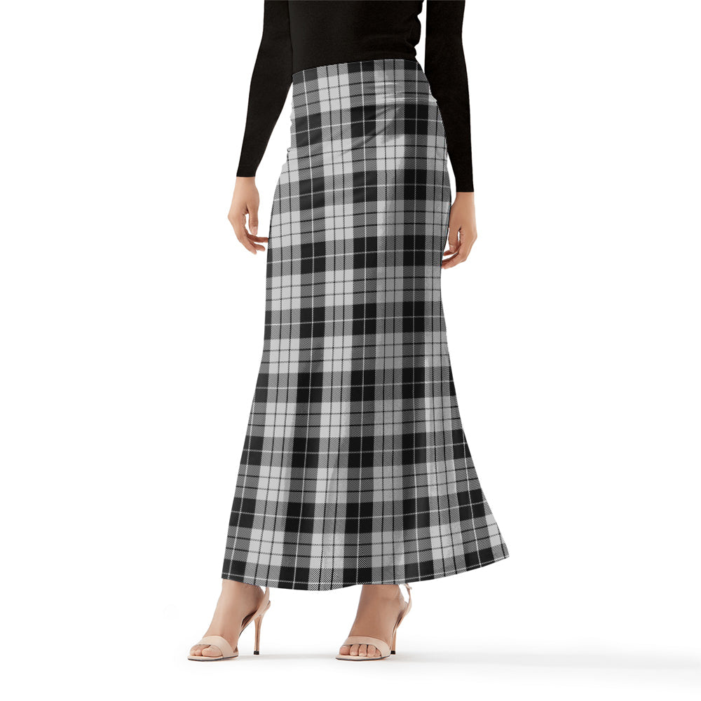 macleod-black-and-white-tartan-womens-full-length-skirt