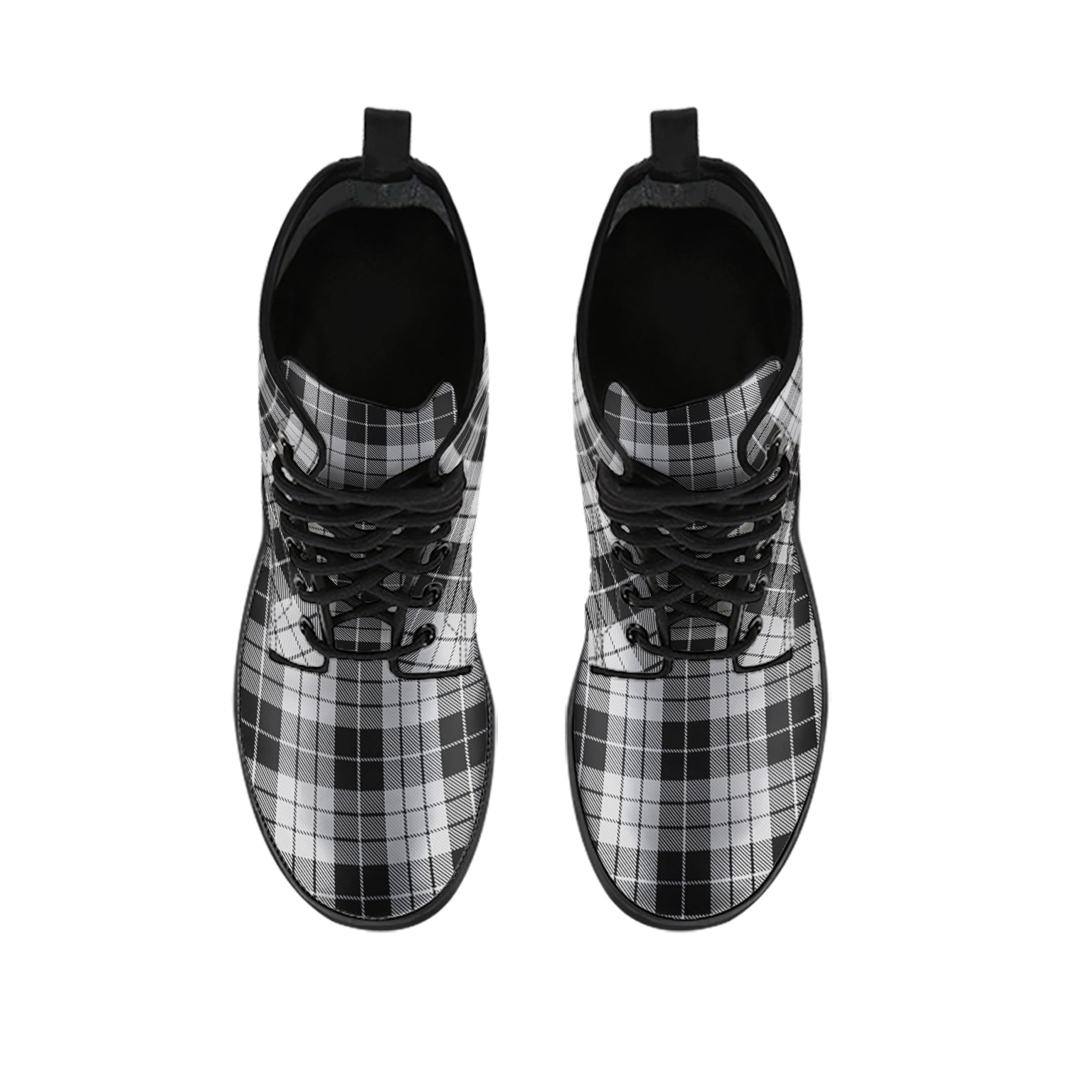 macleod-black-and-white-tartan-leather-boots