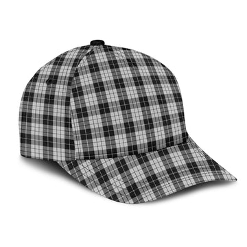 MacLeod Black and White Tartan Classic Cap