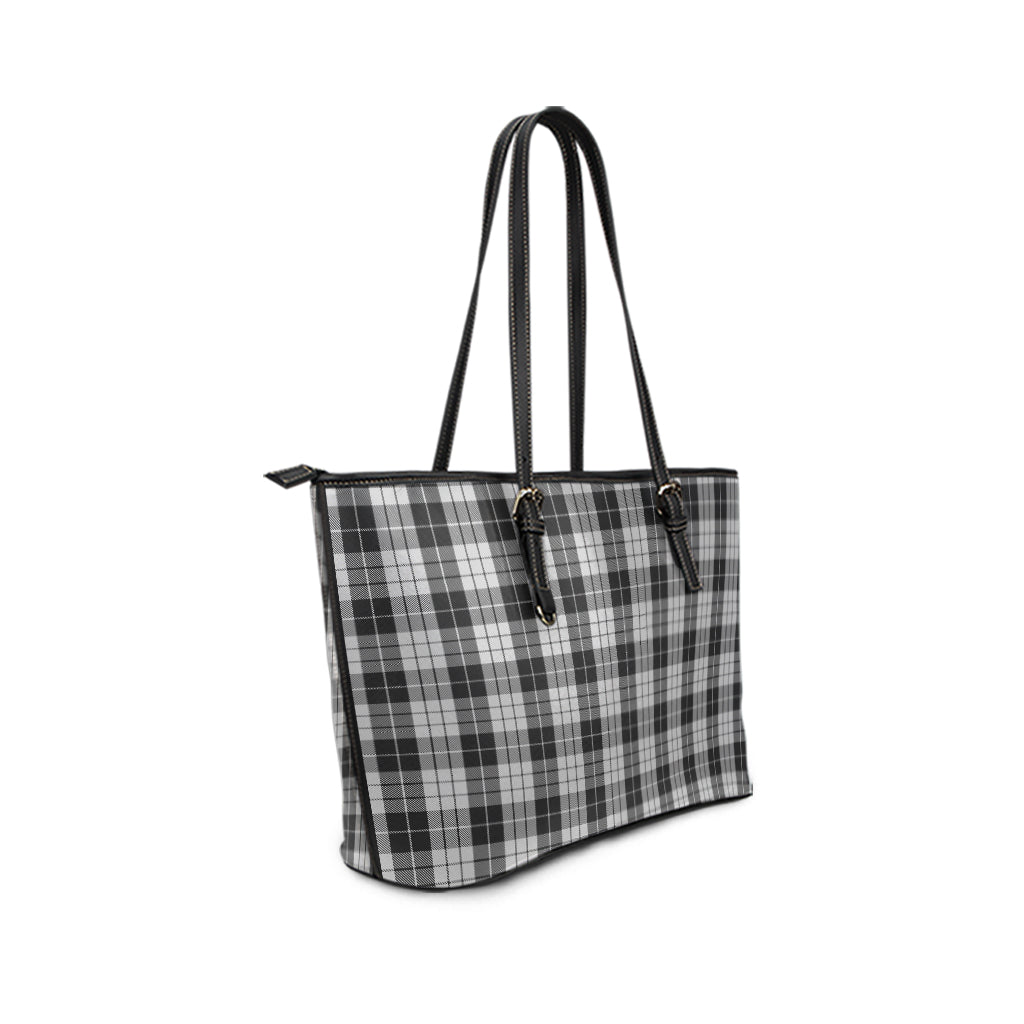 macleod-black-and-white-tartan-leather-tote-bag