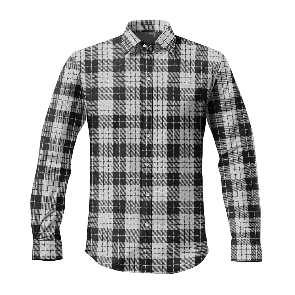 macleod-black-and-white-tartan-long-sleeve-button-up-shirt