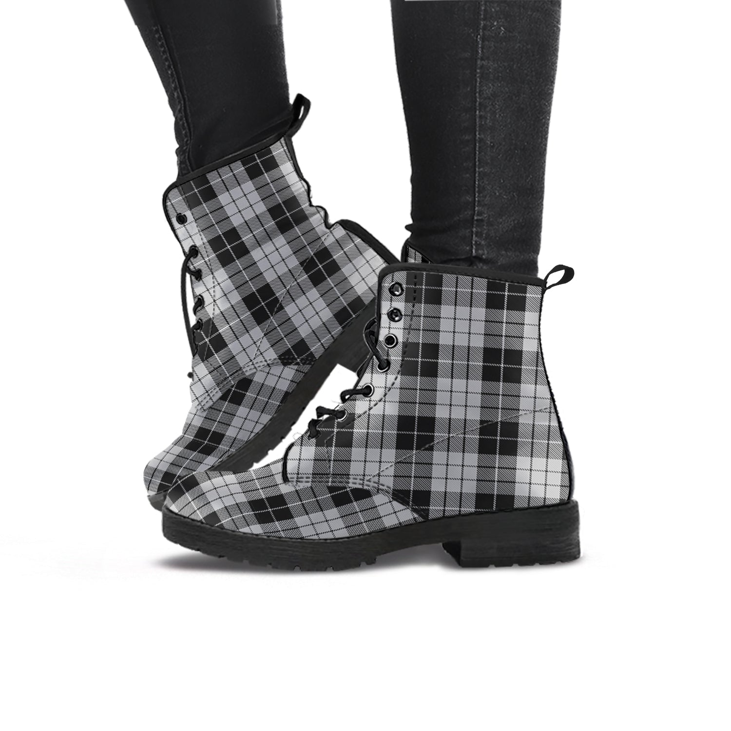 macleod-black-and-white-tartan-leather-boots