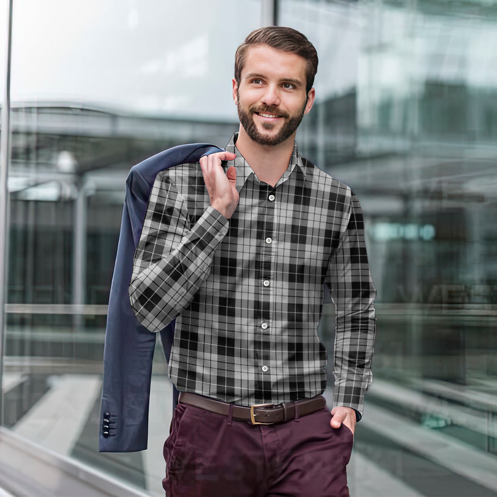 macleod-black-and-white-tartan-long-sleeve-button-up-shirt