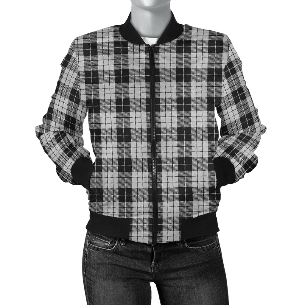 macleod-black-and-white-tartan-bomber-jacket