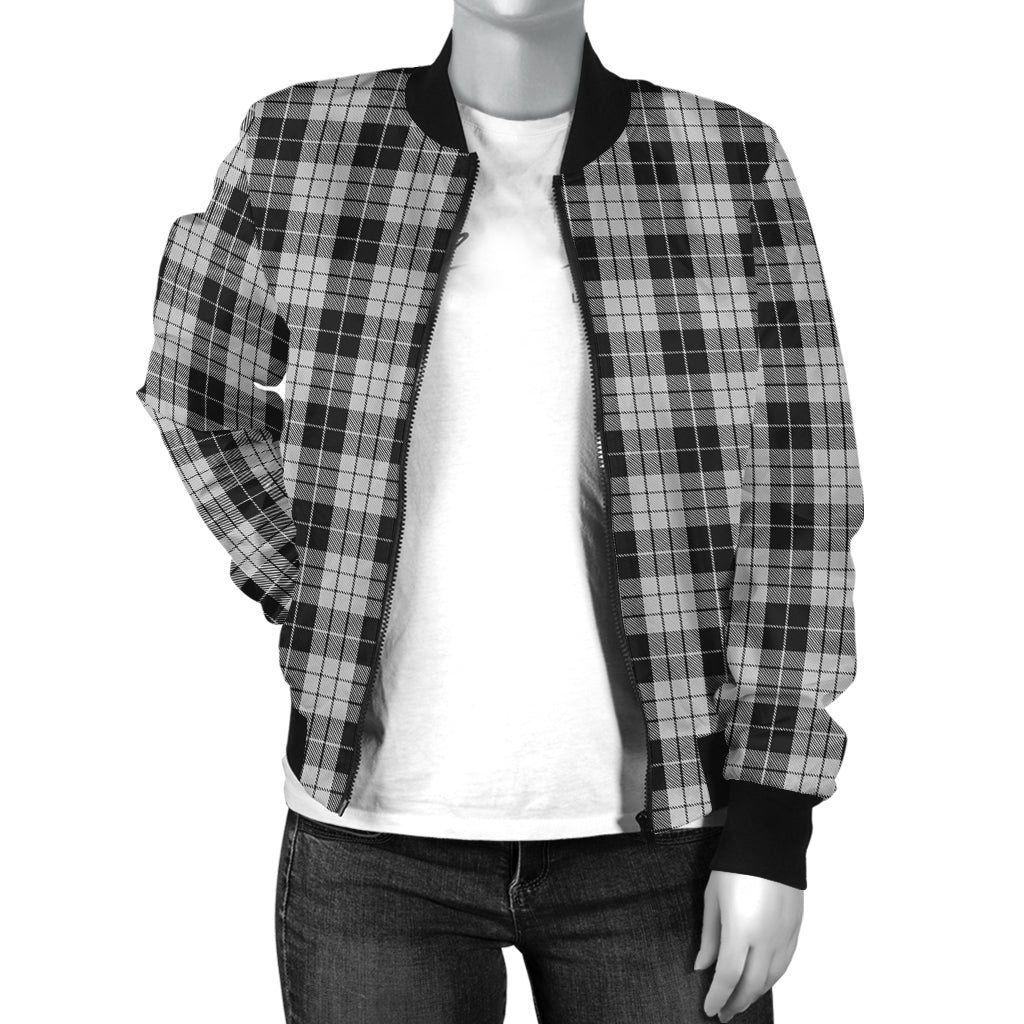 macleod-black-and-white-tartan-bomber-jacket