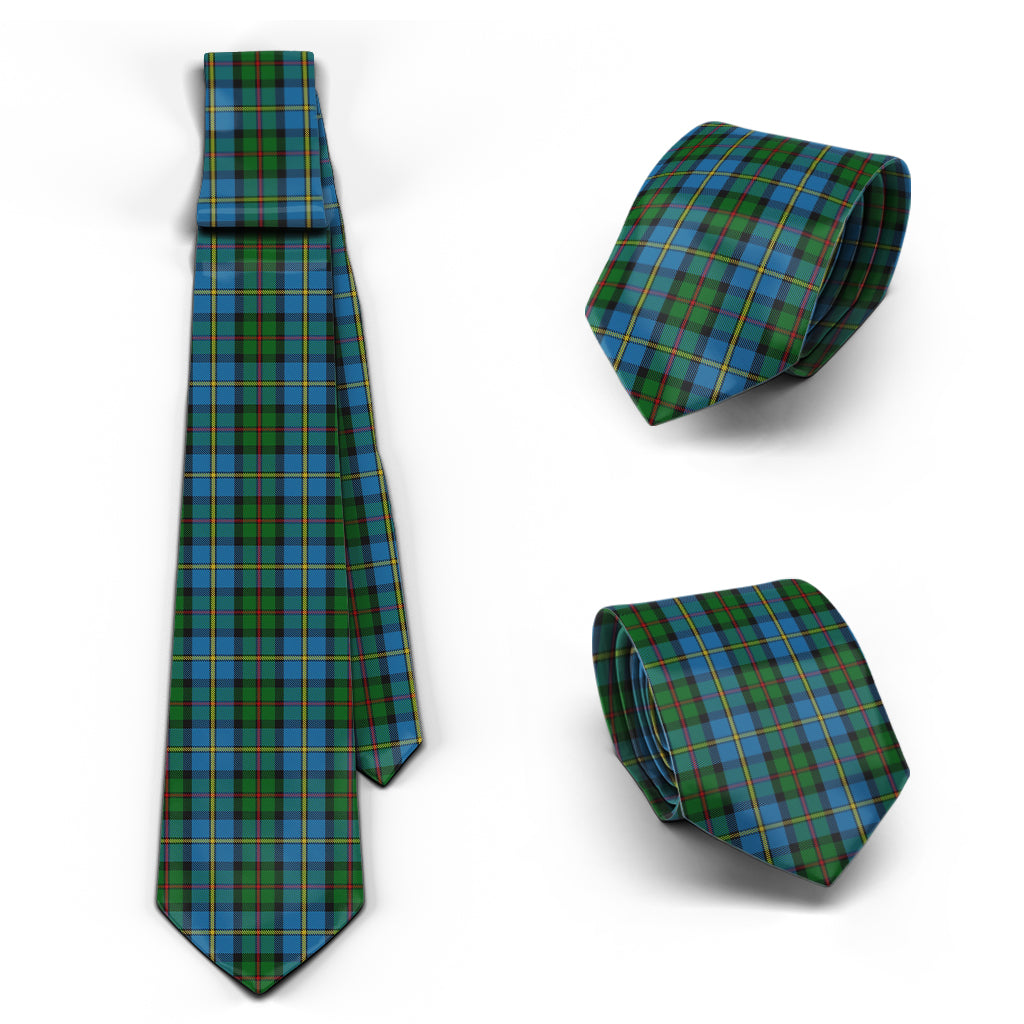 MacLeod Green Tartan Classic Necktie Necktie One Size - Tartan Vibes Clothing